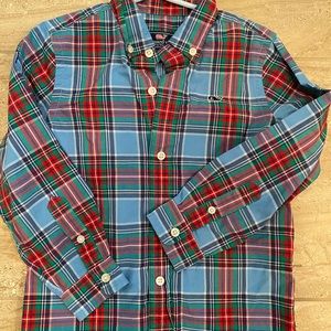 Vineyard Vines - boys, size 4T - plaid button down